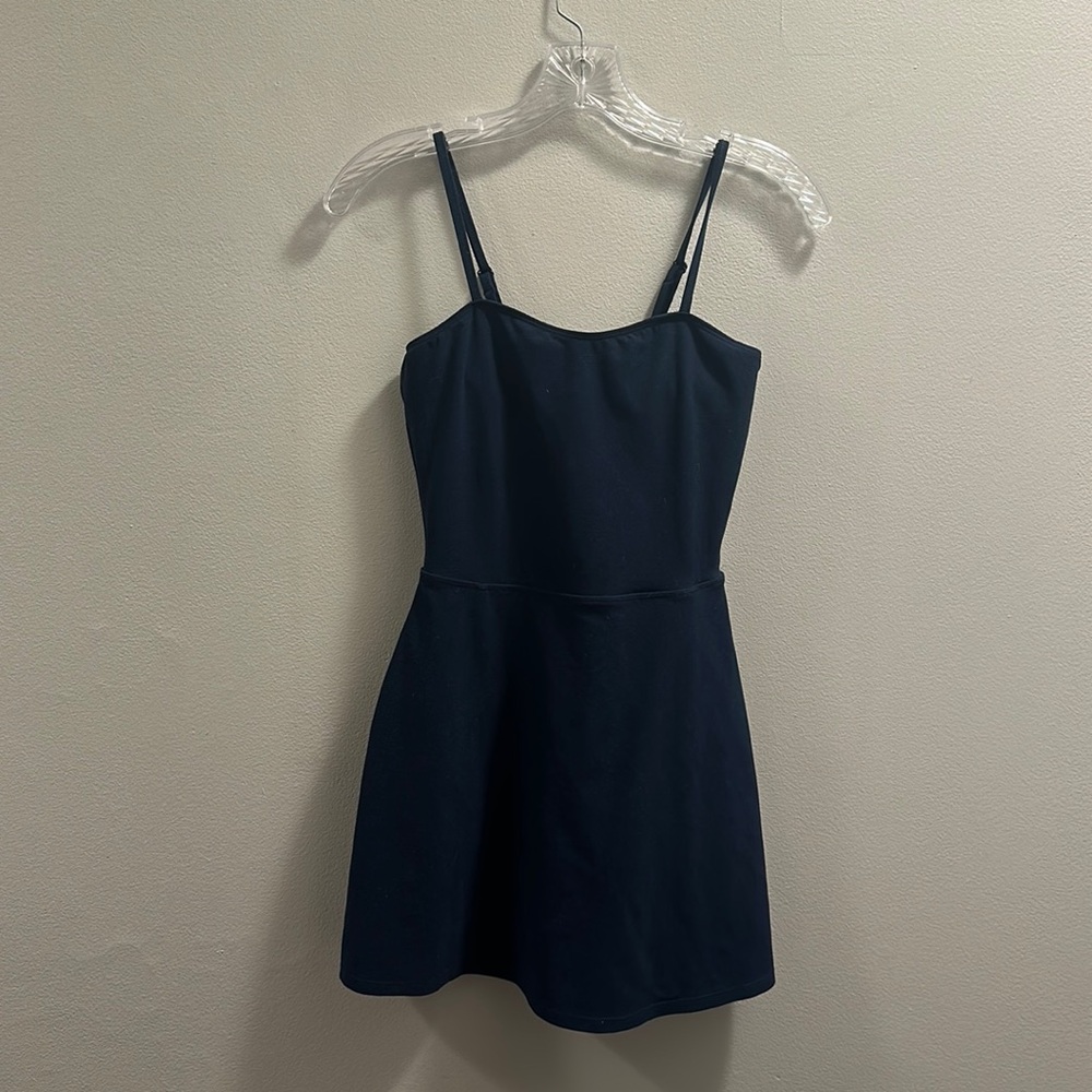 Alo Courtside Tennis Dress, XS, Navy